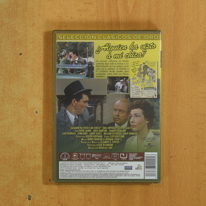 ALGUIEN HA VISTO A MI CHICA - DVD