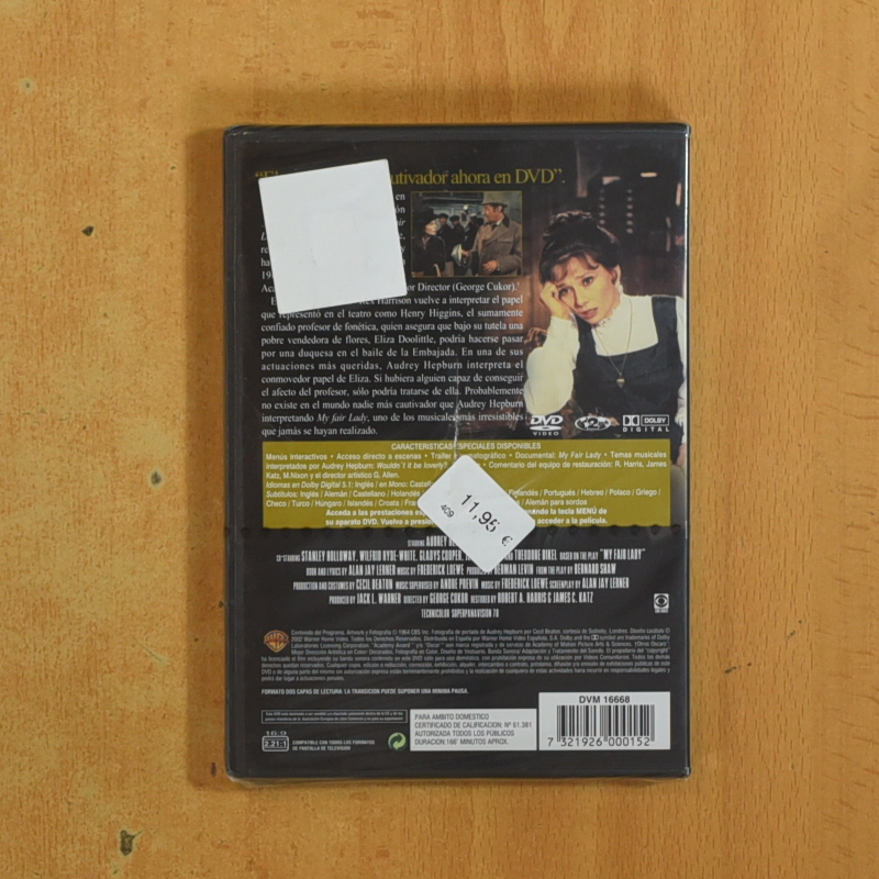 MY FAIR LADY - DVD