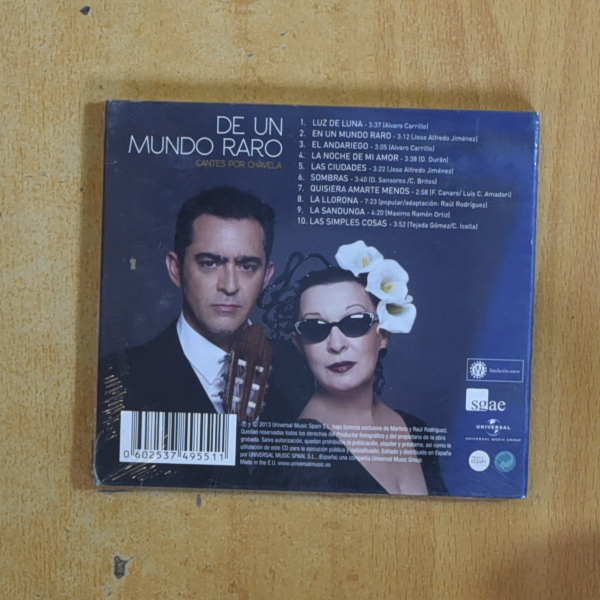 MARTIRIO / RAUL RODRIGUEZ - DE UN MUNDO RARO - CD