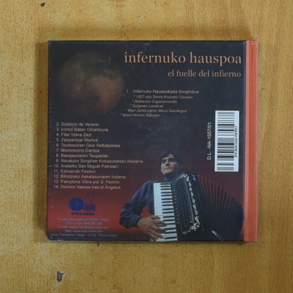 FRAN IDARETA - INFERNUKO HAUSPOA - CD
