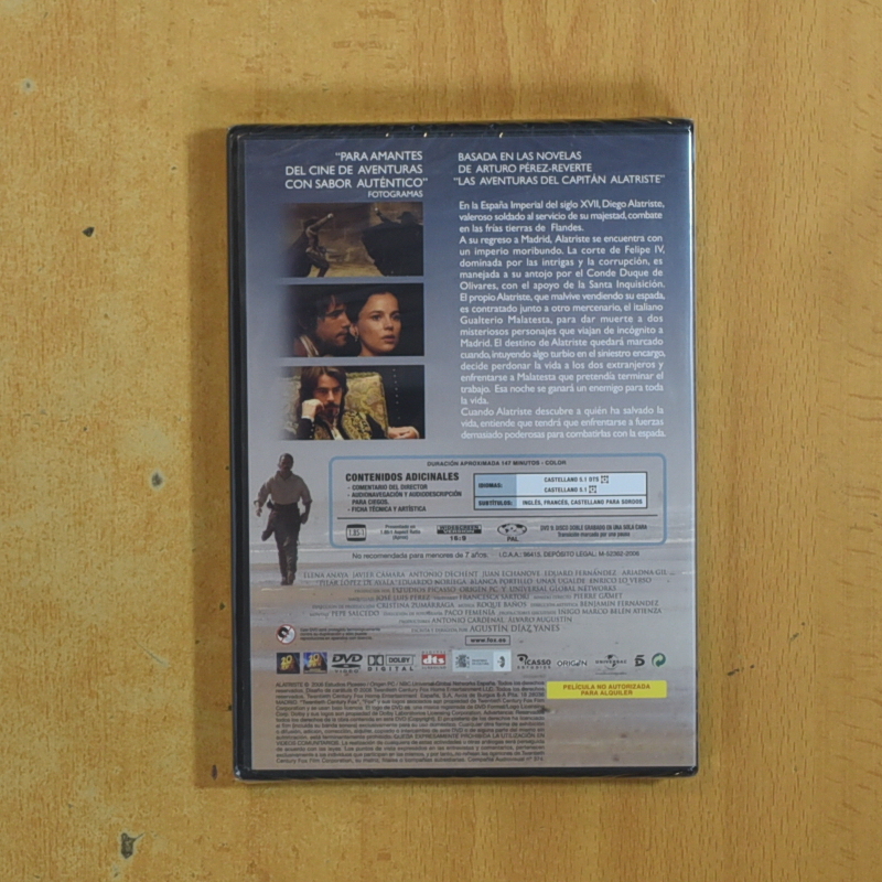 ALATRISTE - DVD