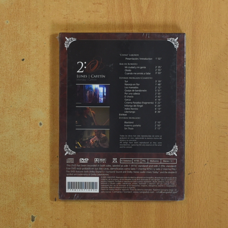 ESTEBAN MORGADO CUARTETO - DVD