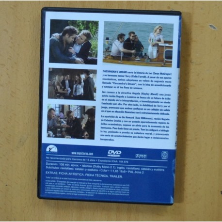CASSANDRAS DREAM - DVD