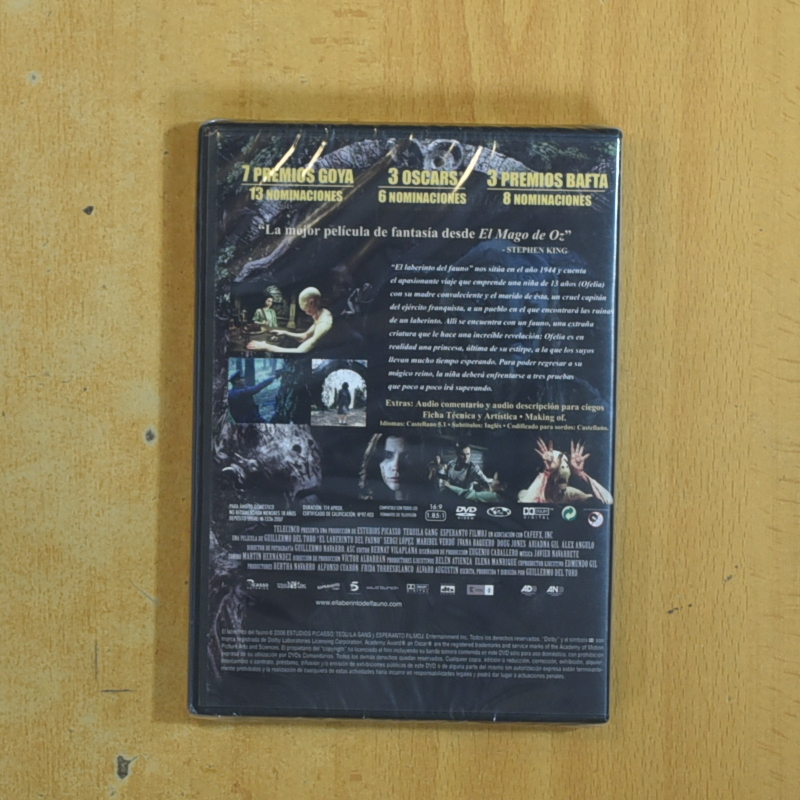 EL LABERINTO DEL FAUNO - DVD