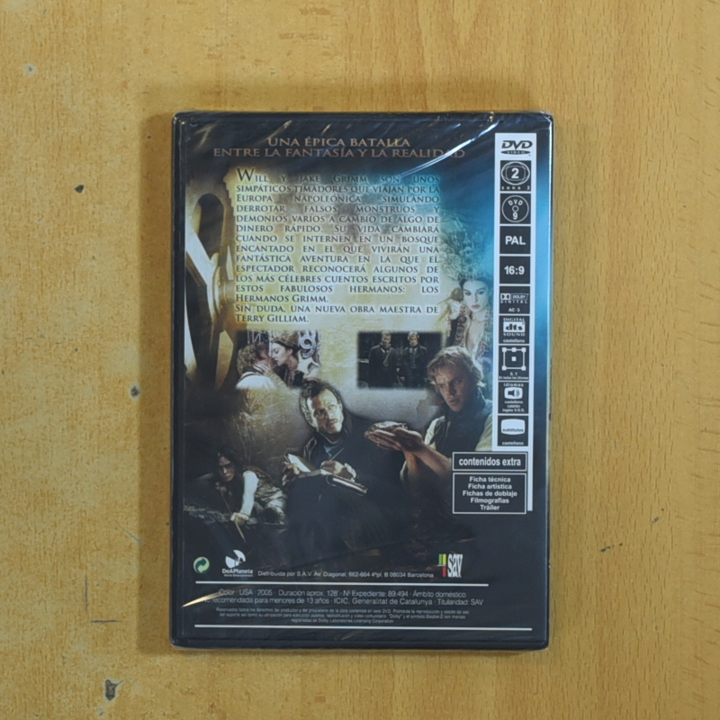 EL SECRETO DE LOS HERMANOS GRIMM - DVD