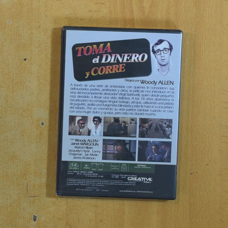 TOMA EL DINERO Y CORRE - DVD