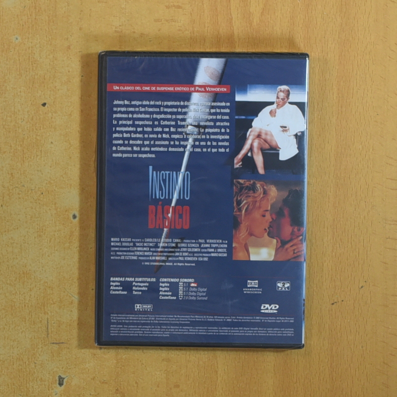 INSTINTO BASICO - DVD