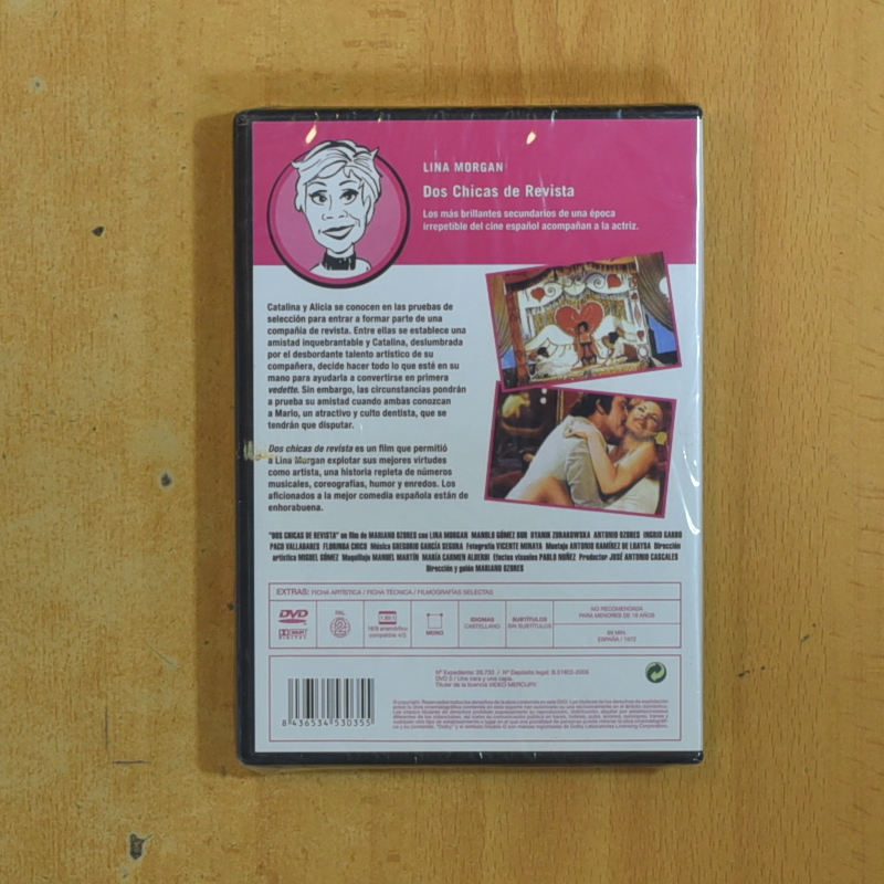 DOS CHICAS DE REVISTA - DVD