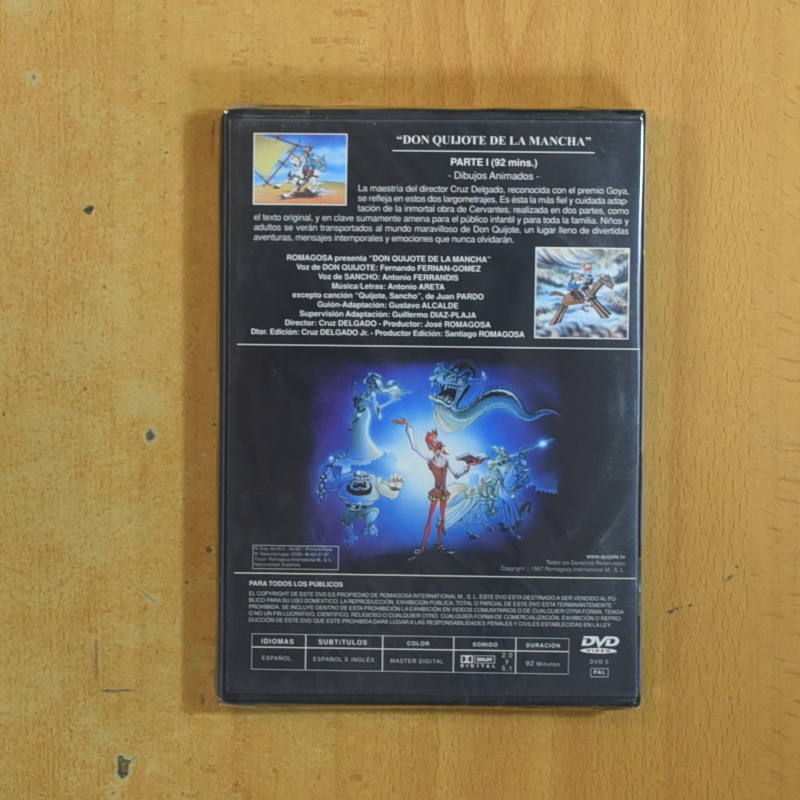 DON QUIJOTE I - DVD