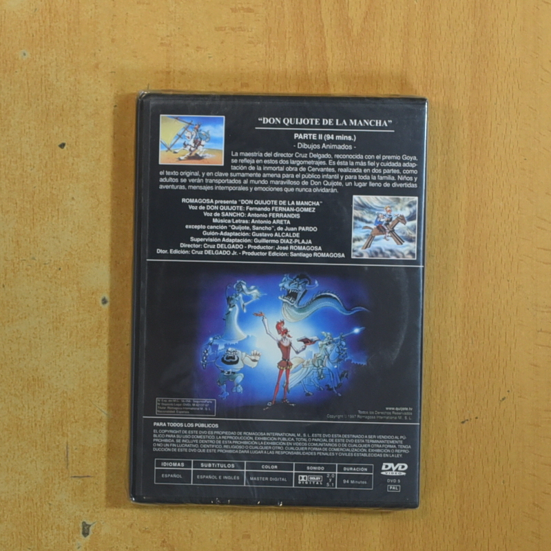 DON QUIJOTE II - DVD
