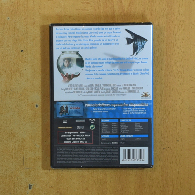 UN PEZ LLAMADO WANDA - DVD