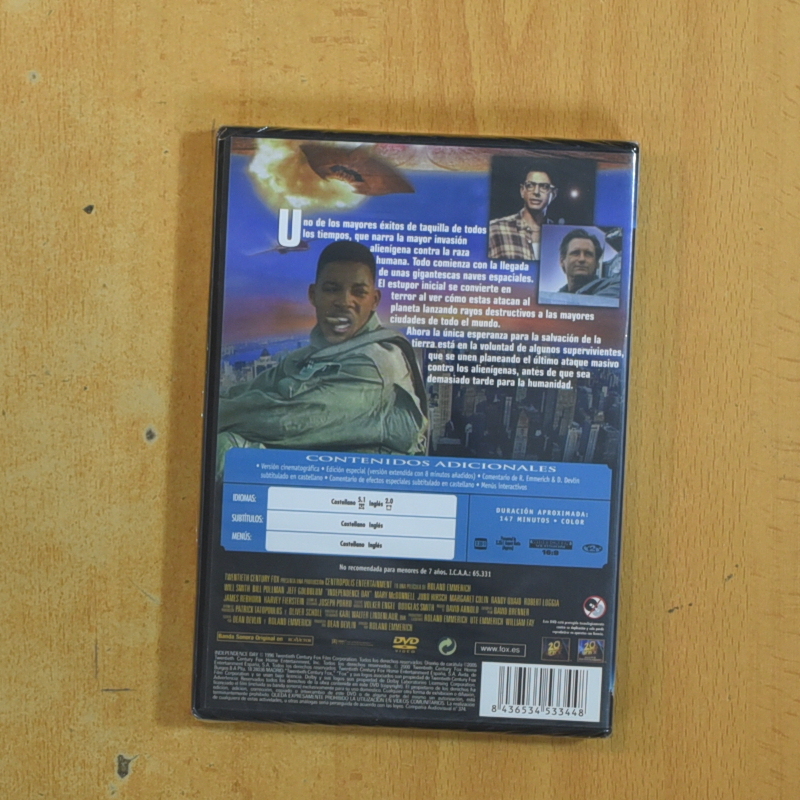 INDEPENDENCE DAY - DVD