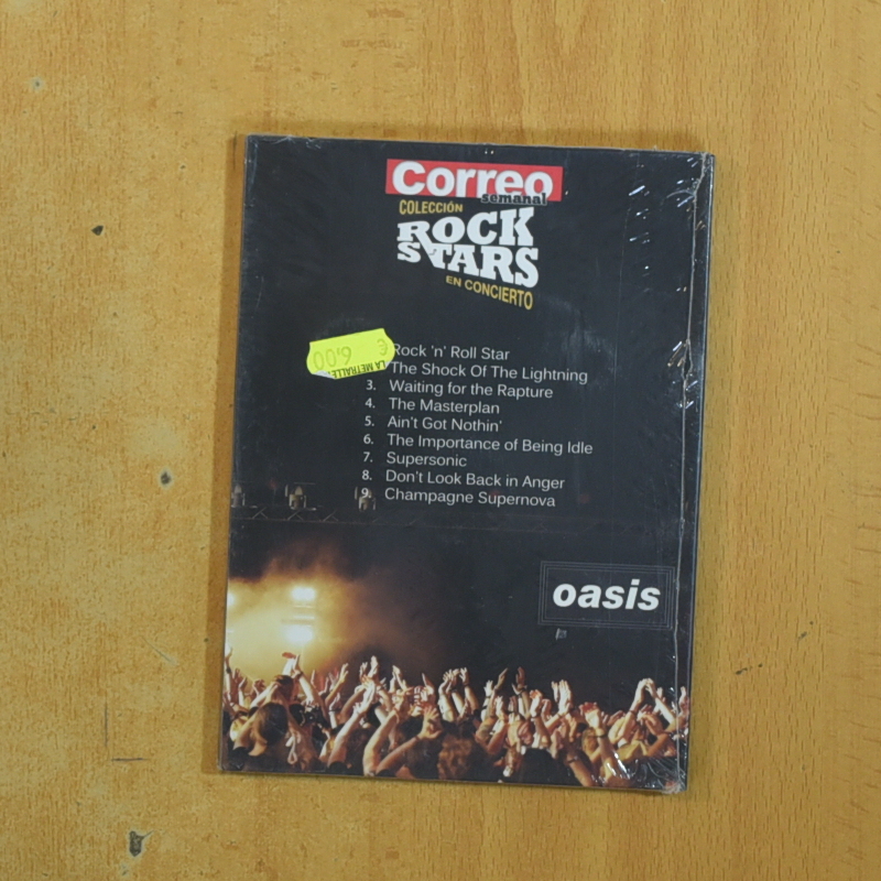 OASIS ROCK STATS EN CONCIERTO - DVD