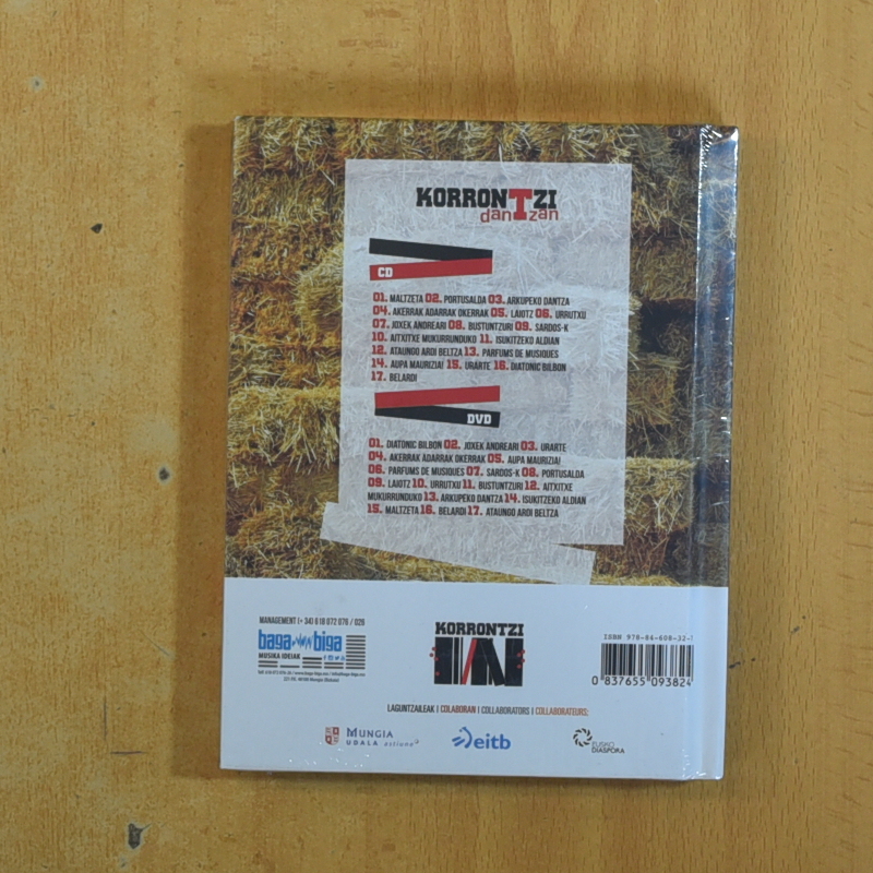 KORRONTZI DANTZAN - DVD
