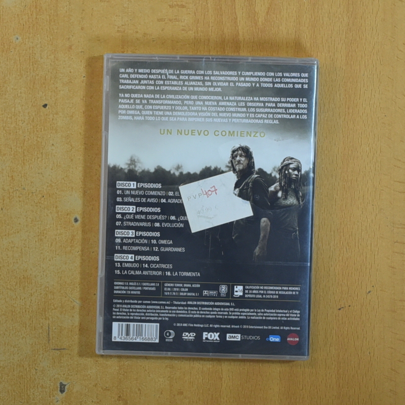 THE WALKING DEAD - NOVENA TEMPORADA - DVD