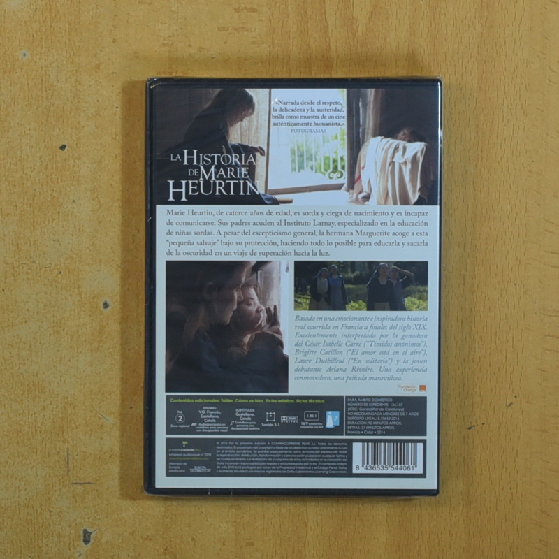 LA HISTORIA DE MARIE HEURTIN - DVD