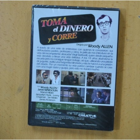 TOMA EL DINERO Y CORRE - DVD