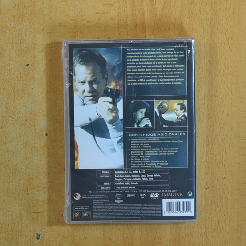 24 - SEXTA TEMPORADA - DVD