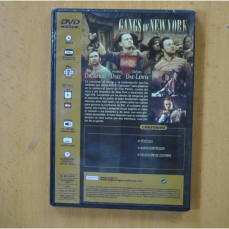 GANGS OF NEW YORK - DVD