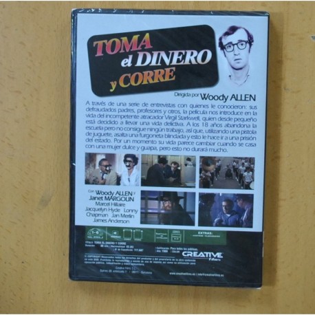 TOMA EL DINERO Y CORRE - DVD