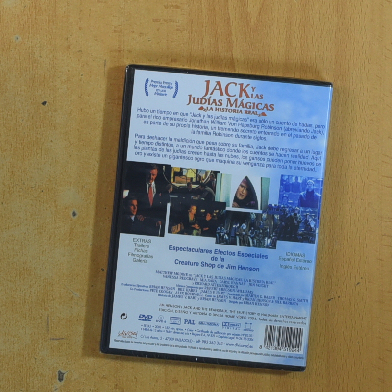 JACK Y LAS JUDIAS MAGICAS - DVD