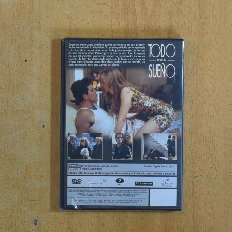 TODO POR UN SUEÑO - DVD
