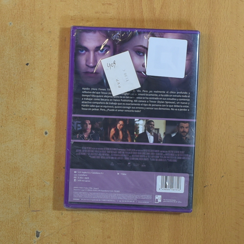 AFTER EN MIL PEDAZOS - DVD