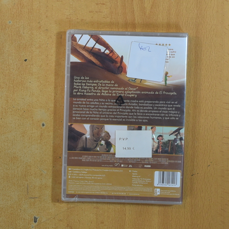 EL PRINCIPITO - DVD