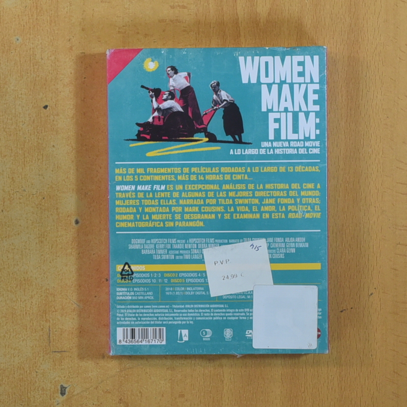 WOMEN MAKE FILM UNA NUEVA ROAD MOVIE A LO LARGO DE LA HISTORIA DEL CINE - DVD