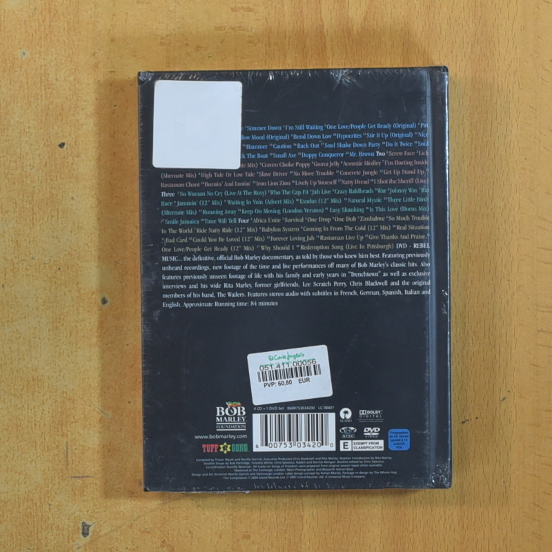 BOB MARLEY SONGS OF FREEDOM - DVD