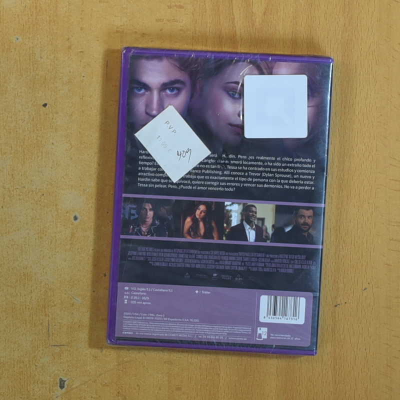 AFTER EN MIL PEDAZOS - DVD