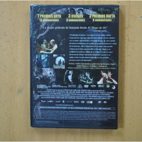 EL LABERINTO DEL FAUNO - DVD