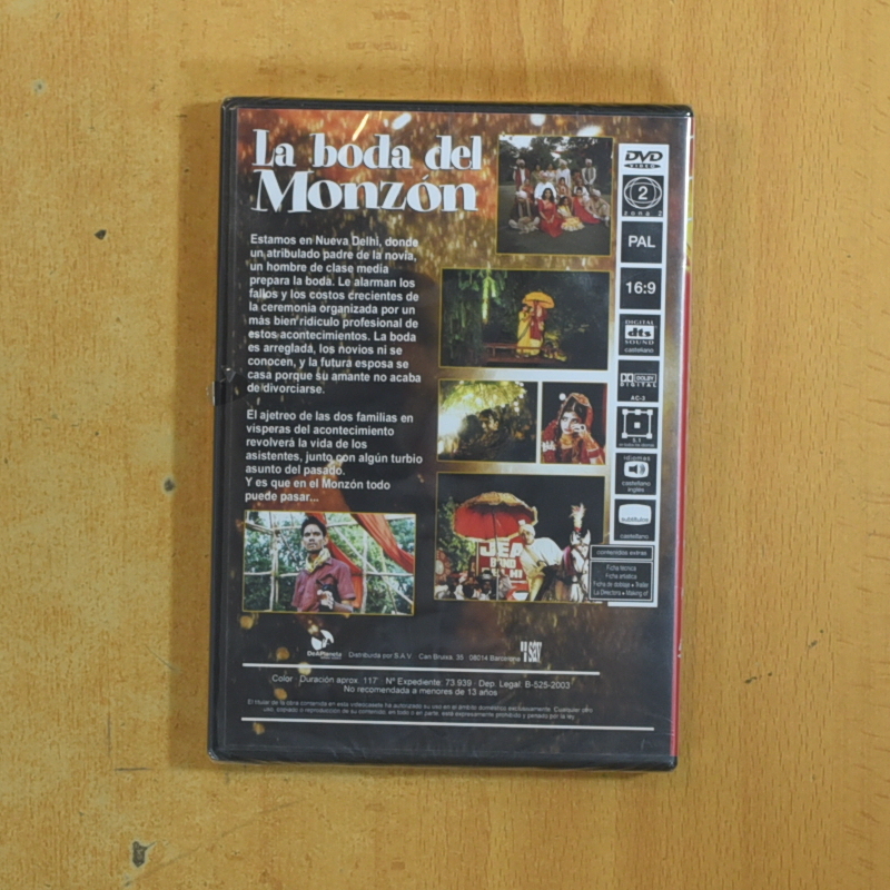 LA BODA DEL MONZON - DVD