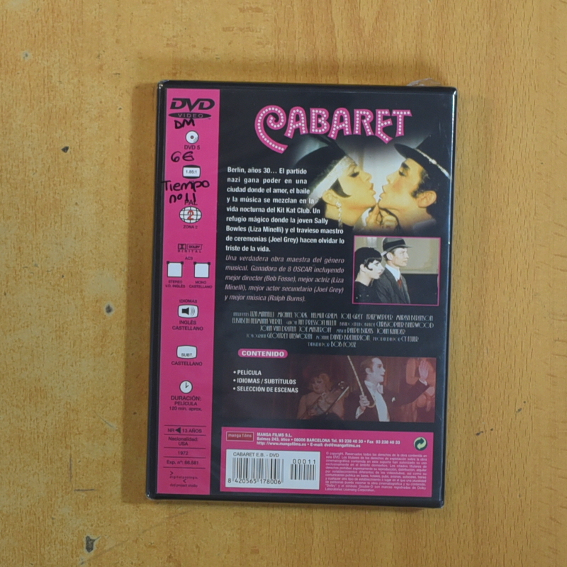 CABARET - DVD