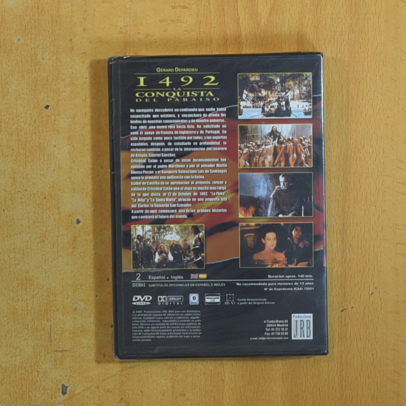 1492 CONQUISTA DEL PARAISO - DVD