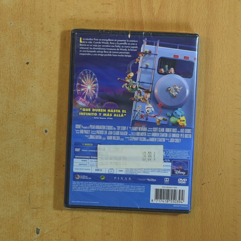 TOY STORY 4 - DVD