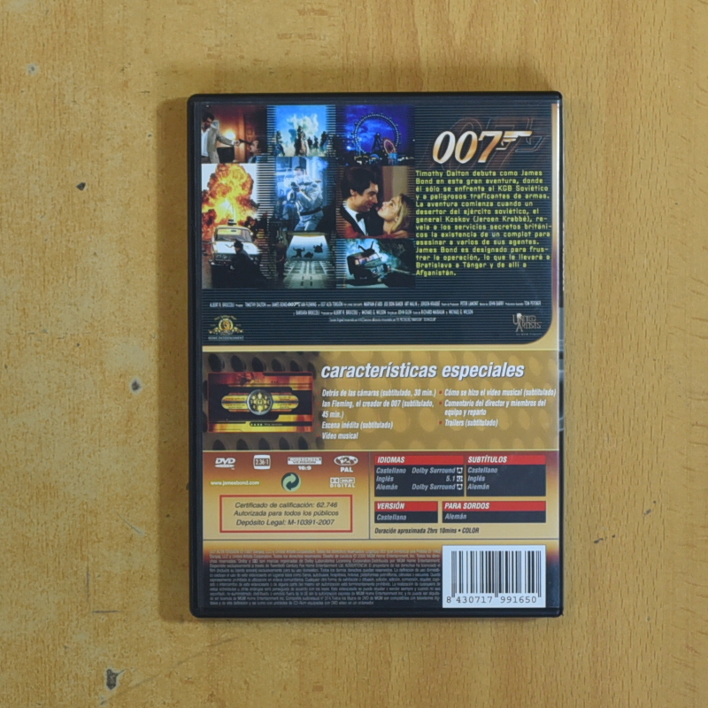 007 - ALTA TENSION - DVD