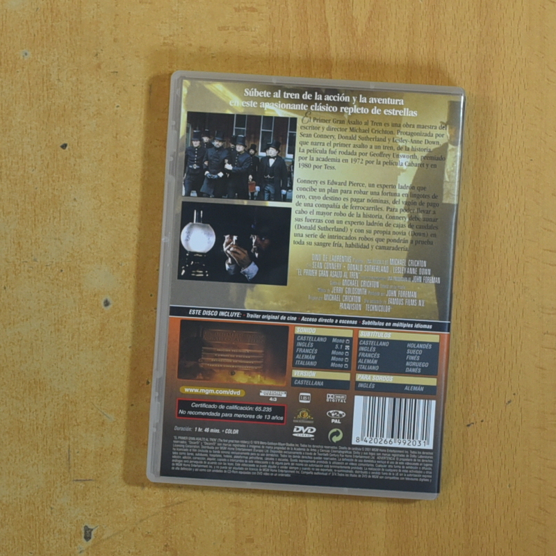 EL PRIMER GRAN ASALTO AL TREN - DVD