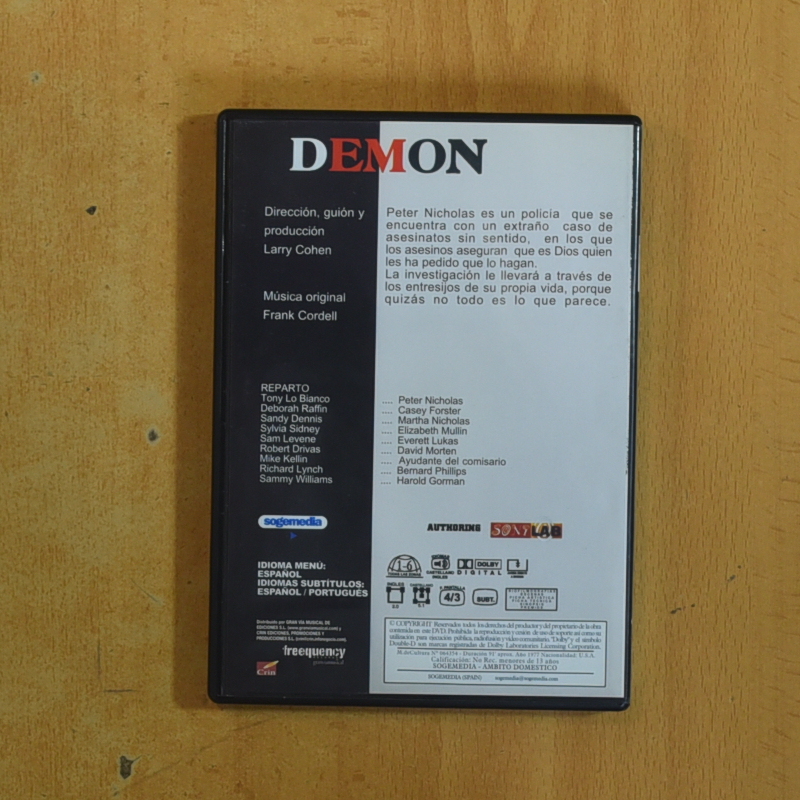 DEMON - DVD