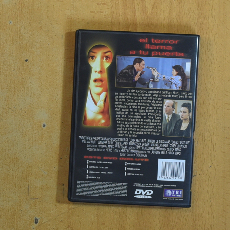PRESA DEL PANICO - DVD