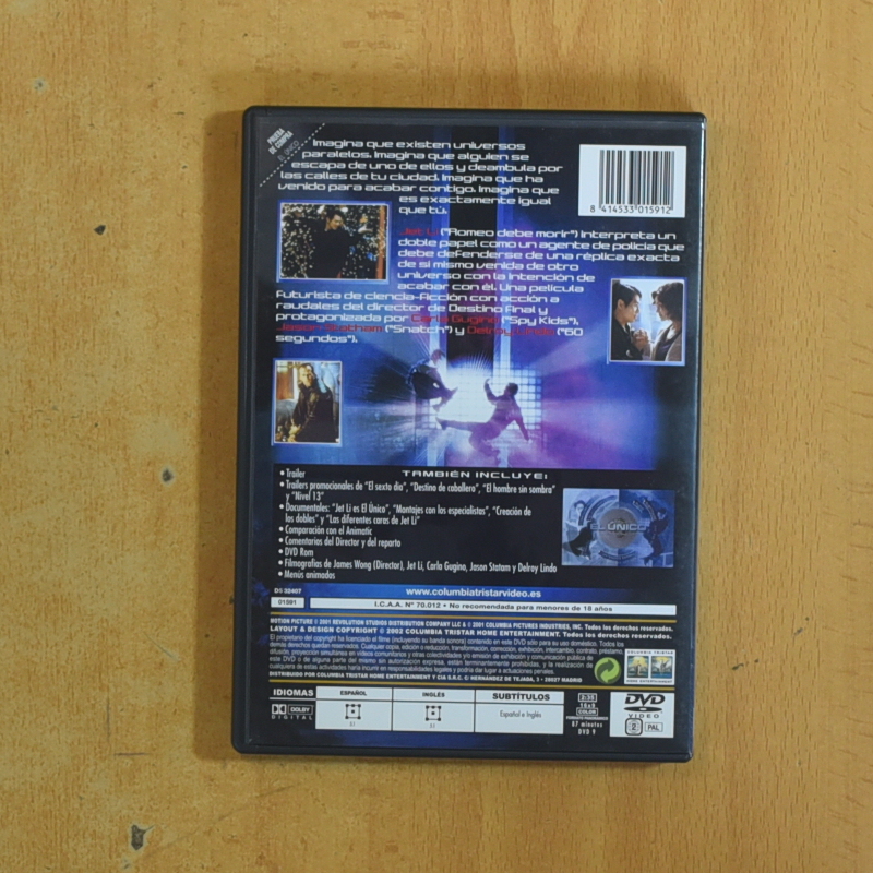 EL UNICO - DVD