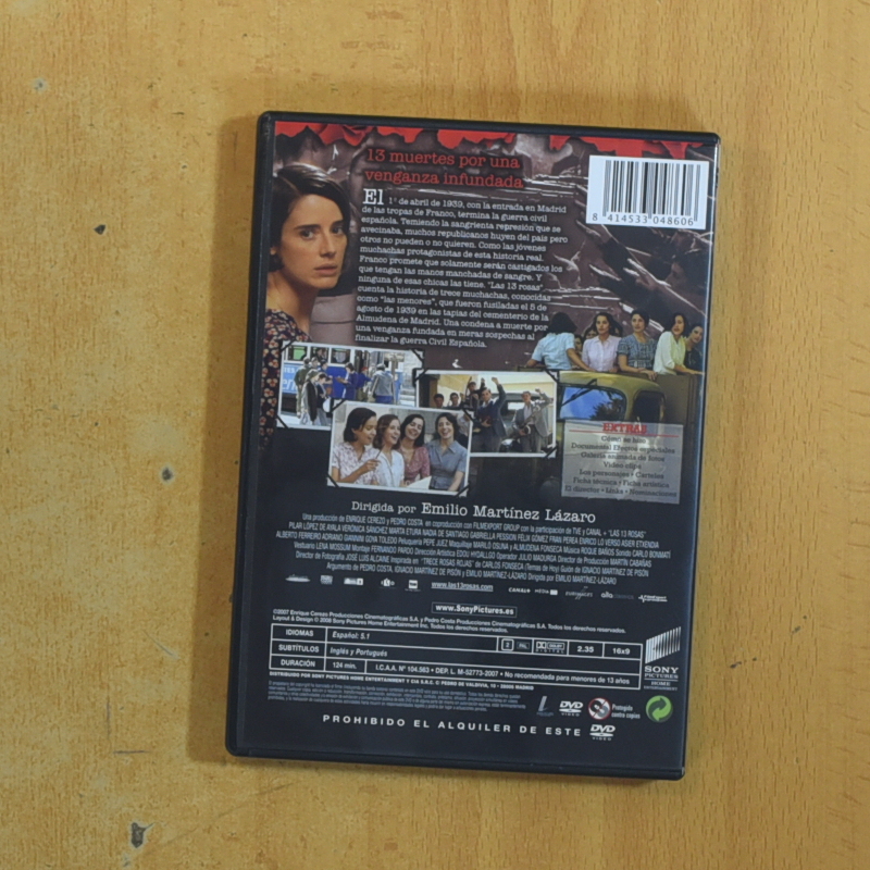 LAS 13 ROSAS - DVD