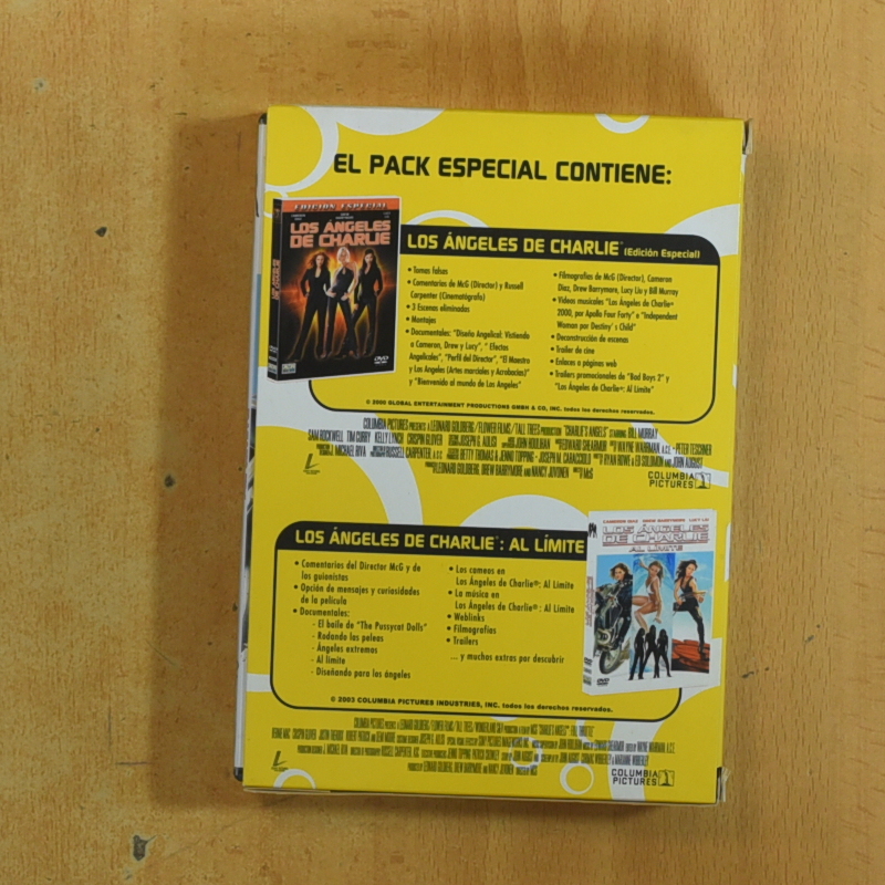 LOS ANGELES DE CHARLIE / LOS ANGELES DE CHARLIE AL LIMITE - 2 DVD