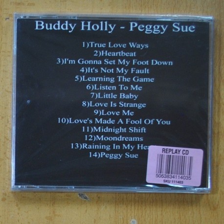 BUDDY HOLLY - PEGGY SUE - CD