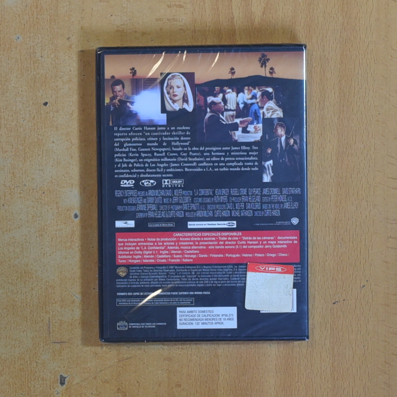LA CONFIDENTIAL - DVD