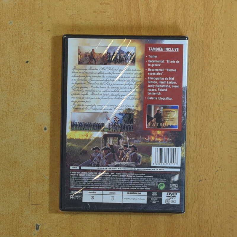 EL PATRIOTA - DVD