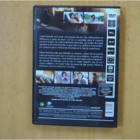 LA CHICA QUE SOÃABA CON UNA CERILLA Y UN BIDON DE GASOLINA - DVD