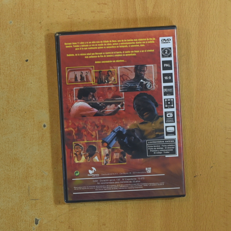 CIUDAD DE DIOS - DVD