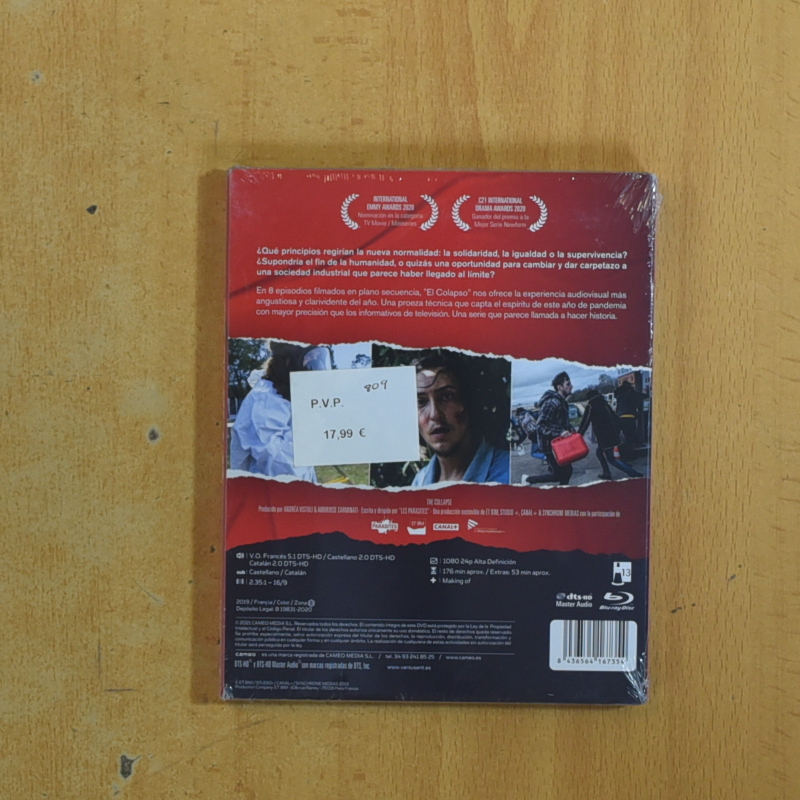 EL COLAPSO - BLURAY
