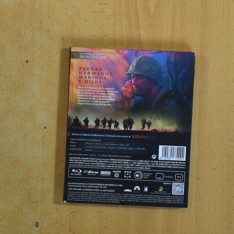 CUANDO ERAMOS SOLDADOS - BLURAY